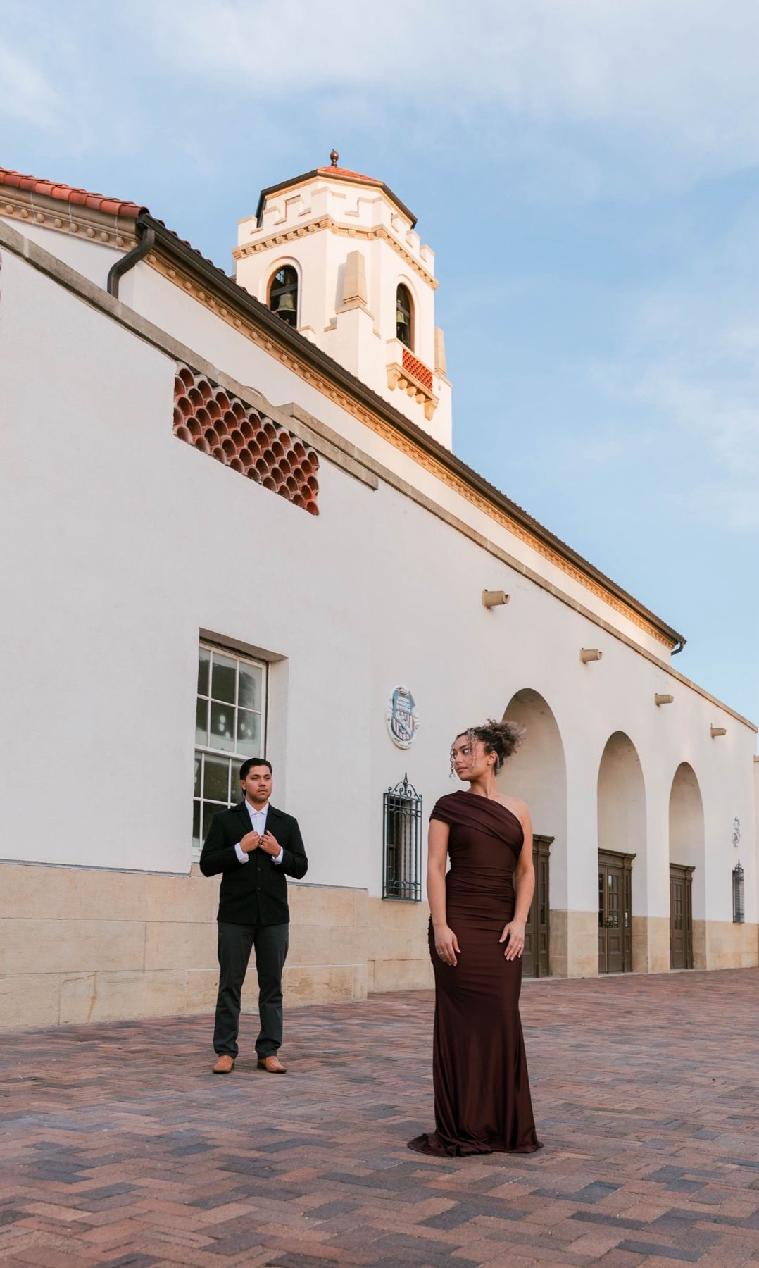 Together beneath the Boise Depot tower